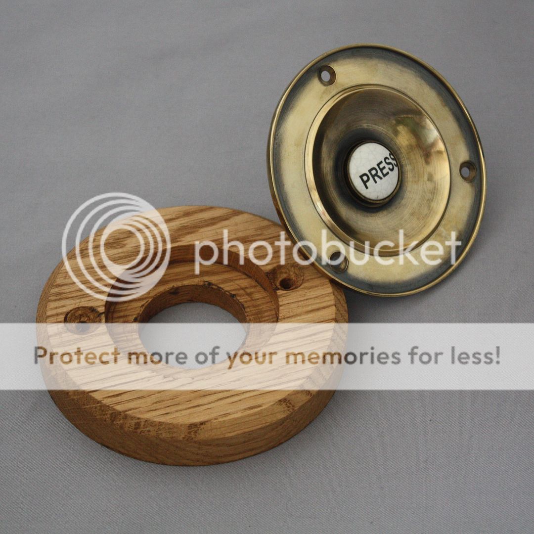 Groß Traditionell Messing Elektrisch Klingelknopf | eBay